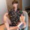 男士睡衣短袖薄款仿冰丝春夏季薄款夏天卡通可爱学生家居服套装莎丞
