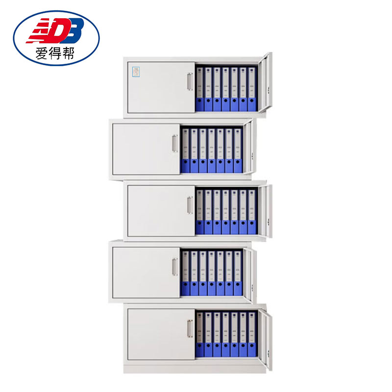 爱得帮铁皮五节柜 900*400*2000mm 组高清大图