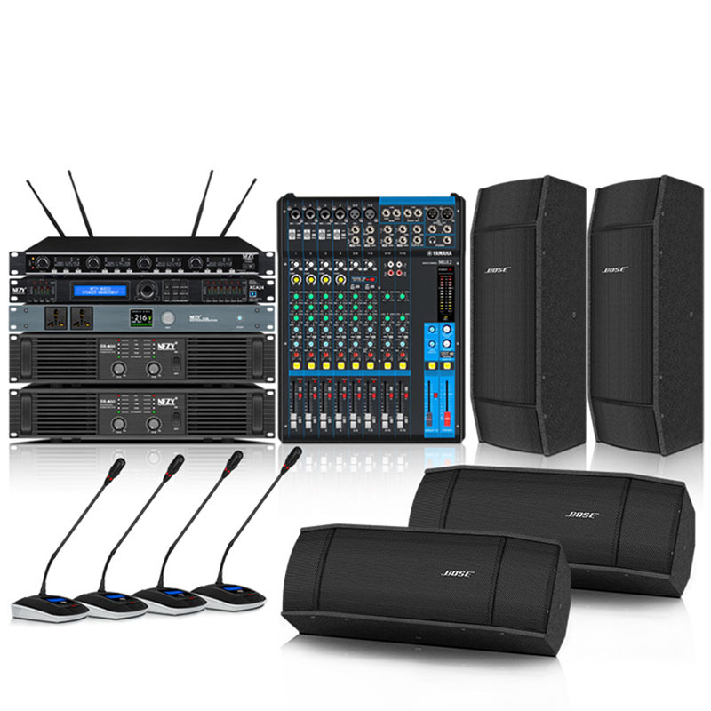 BOSE/博士 RMU206会议音响 4只音箱套装 视频会议系统 多媒体录音扩声音箱