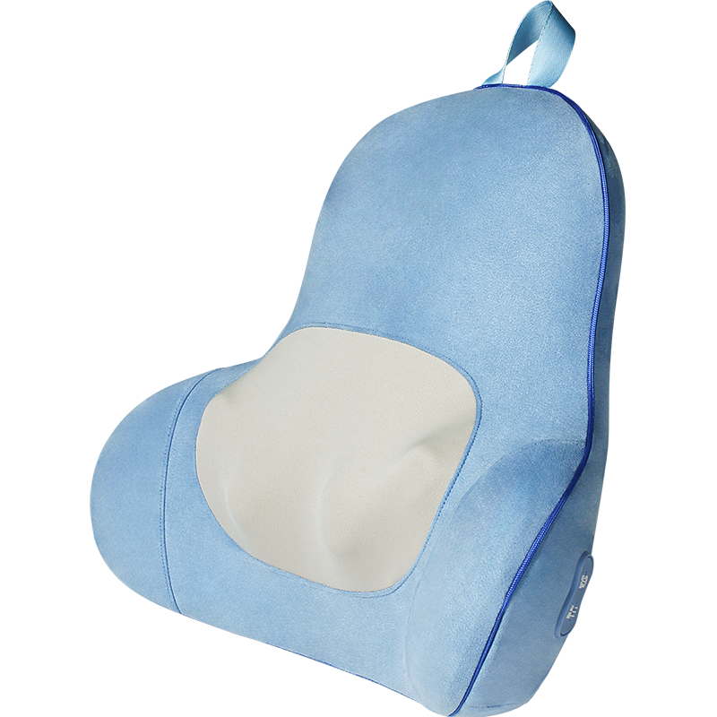 茗振按摩腰靠MZ-158L暮光蓝高清大图