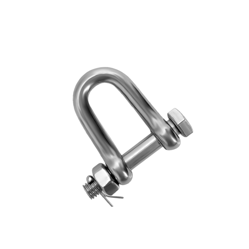 冰匠 304不锈钢D型保险卸扣马蹄卸扣 个高清大图