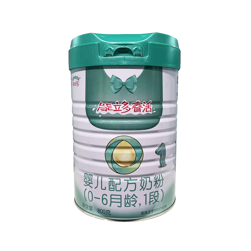 [无积分]澳优能立多睿活2段800g*6罐 较大婴儿配方奶粉高清大图