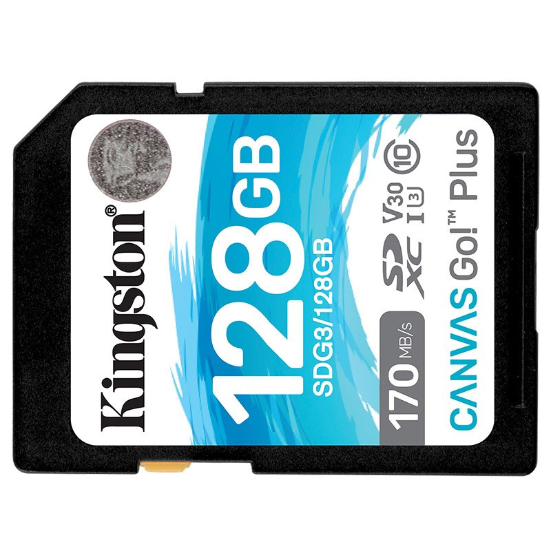 金士顿(KINGSTON) SDG3/SD卡128G/读速170M/s sd卡 单个装