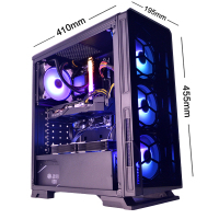 LGJ10代i5 10400F升10500/GTX1660SUPER/2060显卡电脑主机台式装机电脑吃鸡游戏主机设计办公直播主机整套 DIY组装机