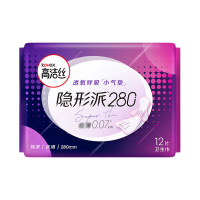 高洁丝(kotex)隐形派卫生巾极薄棉柔(240 39片+280 12片)