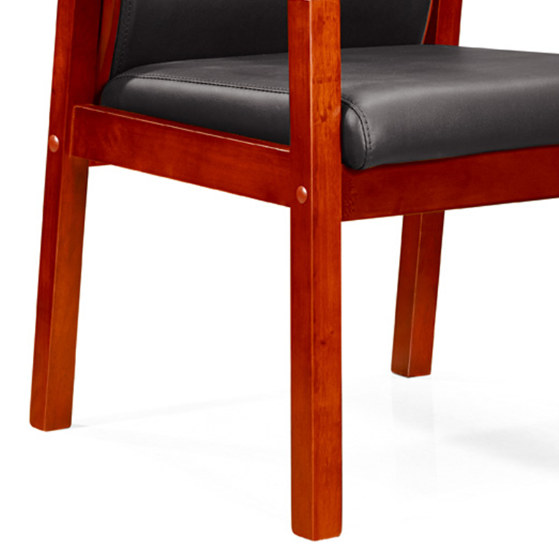 臻远 ZY5110307 办公会议椅办公皮椅电脑椅 黑色西皮高清大图