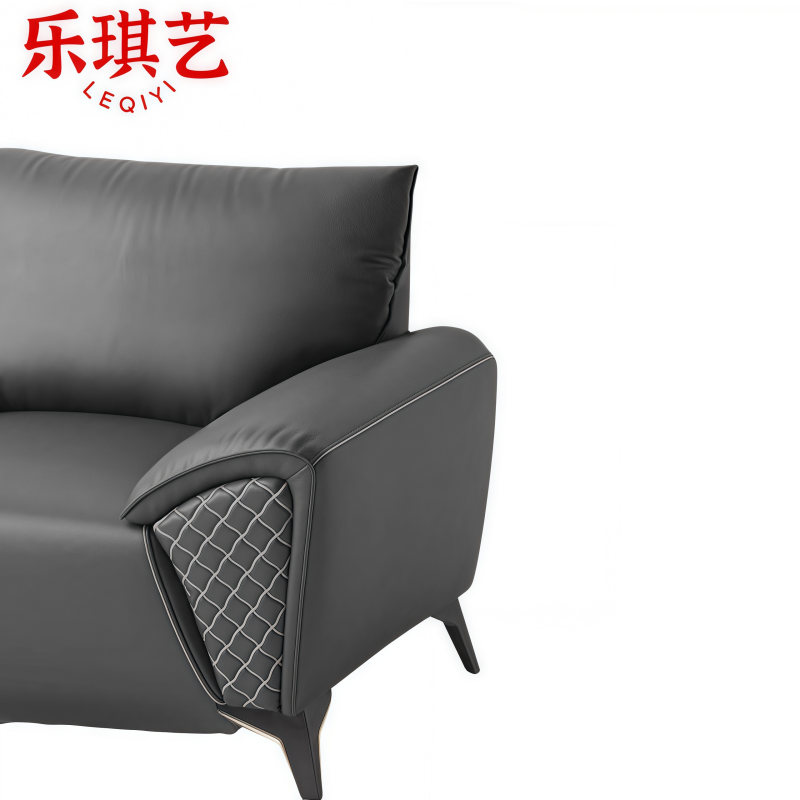 乐琪艺商务沙发3+1+1组高清大图