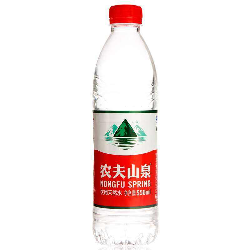 农夫山泉 饮用天然水550ml*24瓶/箱