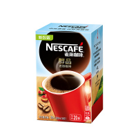 Nescafe/雀巢黑咖啡醇品黑咖啡纯黑速溶苦咖啡粉20袋装