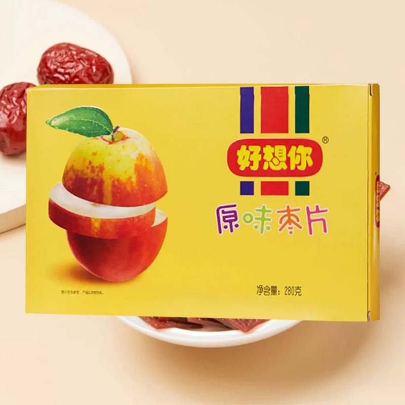 好想你(MISS YOU) 280g*2 原味枣片 (盒)