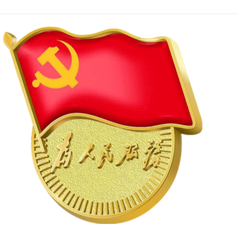 党徽胸章 党员徽章 磁扣别针强磁铁 10枚装