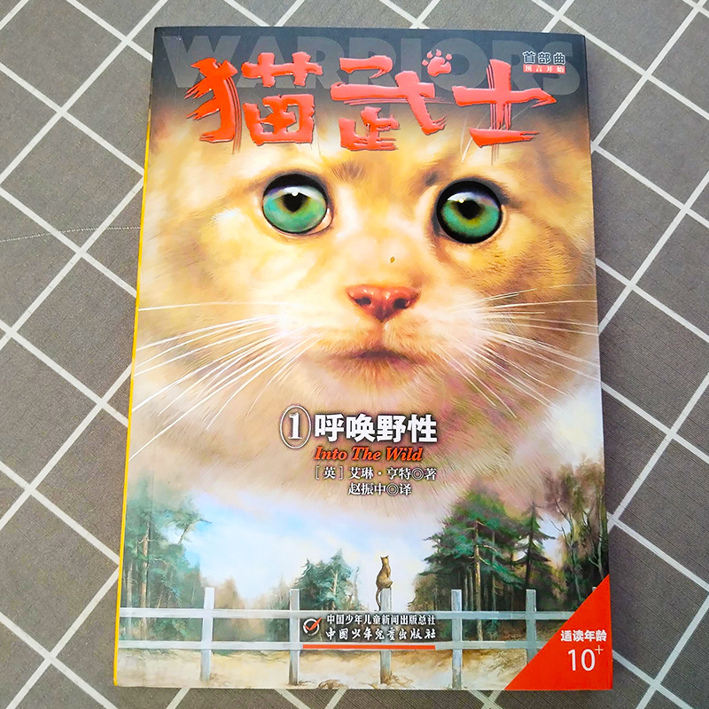 猫武士首部曲(6)-力挽狂澜 [正版]猫武士首部曲1呼唤野性 小学生二三年级阅读课外书非必读四五六年级儿童文学猫武士系列高清大图