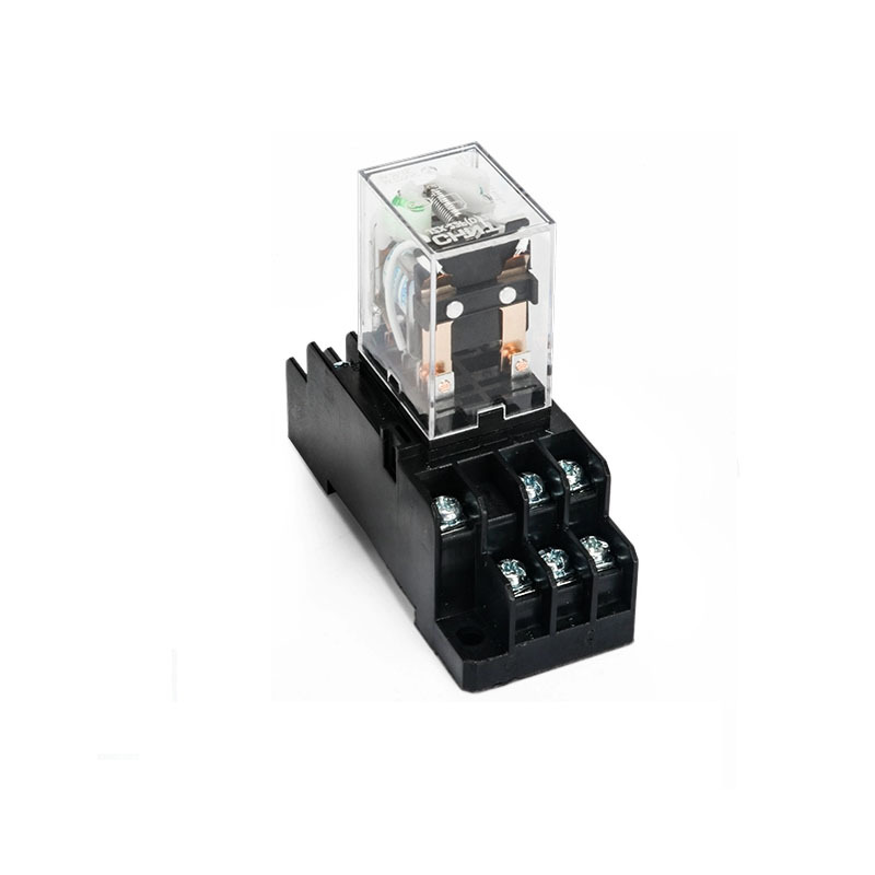 正泰 中间继电器电磁小型继电器 JZX-22F(D)/2Z 8脚带底座直流 DC12V 10个/组 (单位:组)高清大图