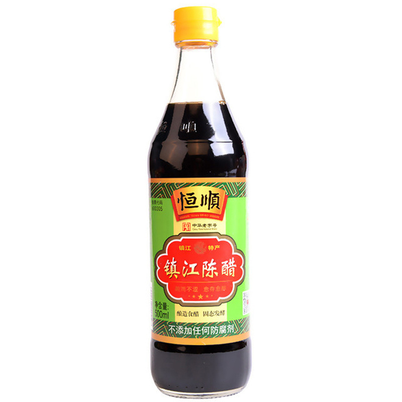 恒顺镇江陈醋(一级)500ml 镇江陈醋 炒菜烹调 凉拌 厨房调味