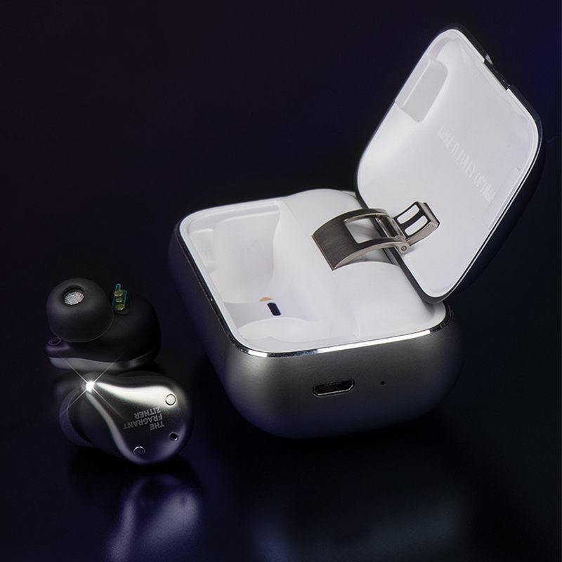 锦瑟香也(TheFragrantZither) TFZ X1真无线蓝牙耳机运动防水入耳式HIFI发烧舞台耳返通用 深海蓝高清大图