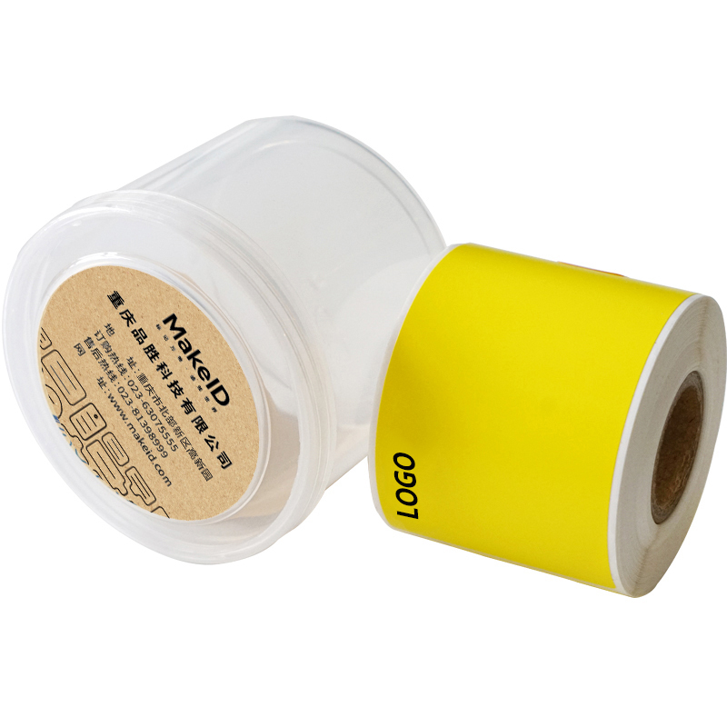 Makeid TCM50-90C-150 打印标签纸 50mm*90mm (单位:卷) 黄色