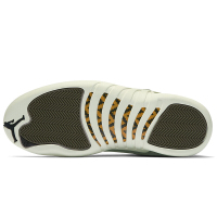 Air Jordan12 Retro AJ1 2保罗CP3男士局绿色麂皮金扣高帮篮球鞋实战战靴130690-301橄榄绿