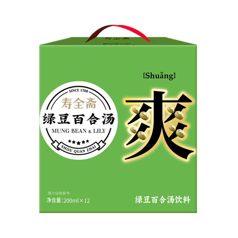 寿全斋 绿豆百合汤200ml*12袋/箱