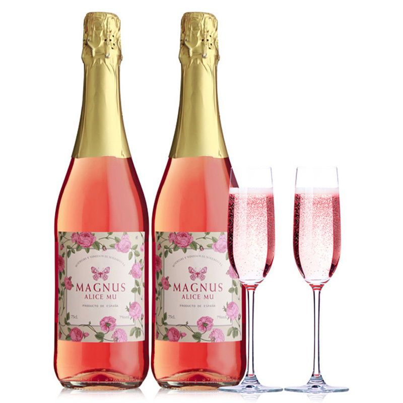 西班牙原瓶进口起泡酒 俏慕梦诺起泡酒750ml*2