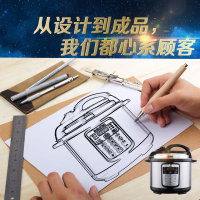 L4L电压力锅2L4L5L6L8L家用智能电 饭煲 电高压锅黄金蛋压力煲 4L不粘胆(约1-4人)耐用3年