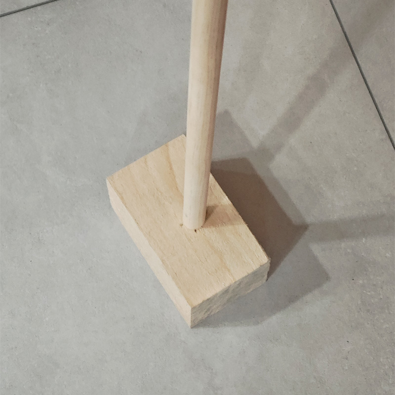 恰通 防夹木 80*80*140mm/把高清大图