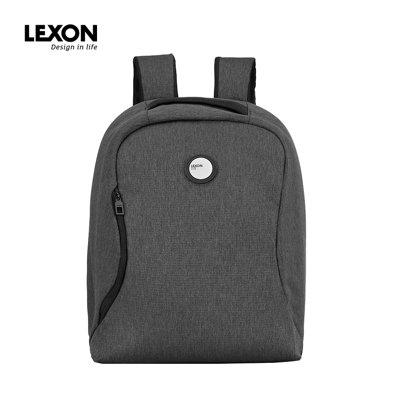 LEXON乐上商务双肩包15.6寸电脑包可扩展容量出差旅行休闲背包LNR2200WG8