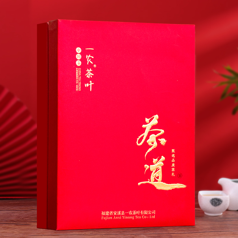 一农茶叶礼盒一级碧螺春400g(4罐礼盒装)鲜嫩绿茶中国红送礼佳选