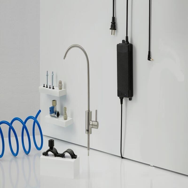 3M净水器家用直饮RO反渗透厨下700G大通量1.84L/min家用纯水机HFRO-S725高清大图