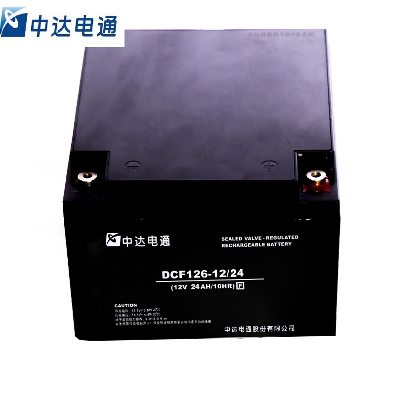 中达电通 蓄电池DCF126 12/24Ah(只)