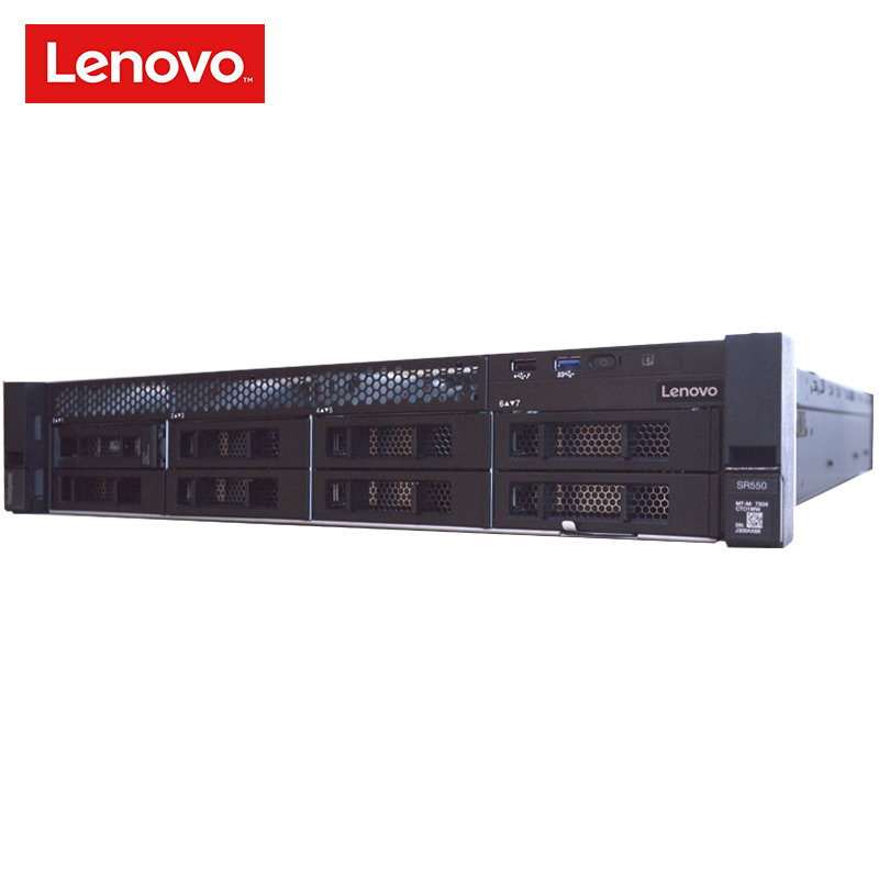 联想(Lenovo)SR588 2U机架服务器 至强银牌4210R 32G内存 3*4TB企业级 750W