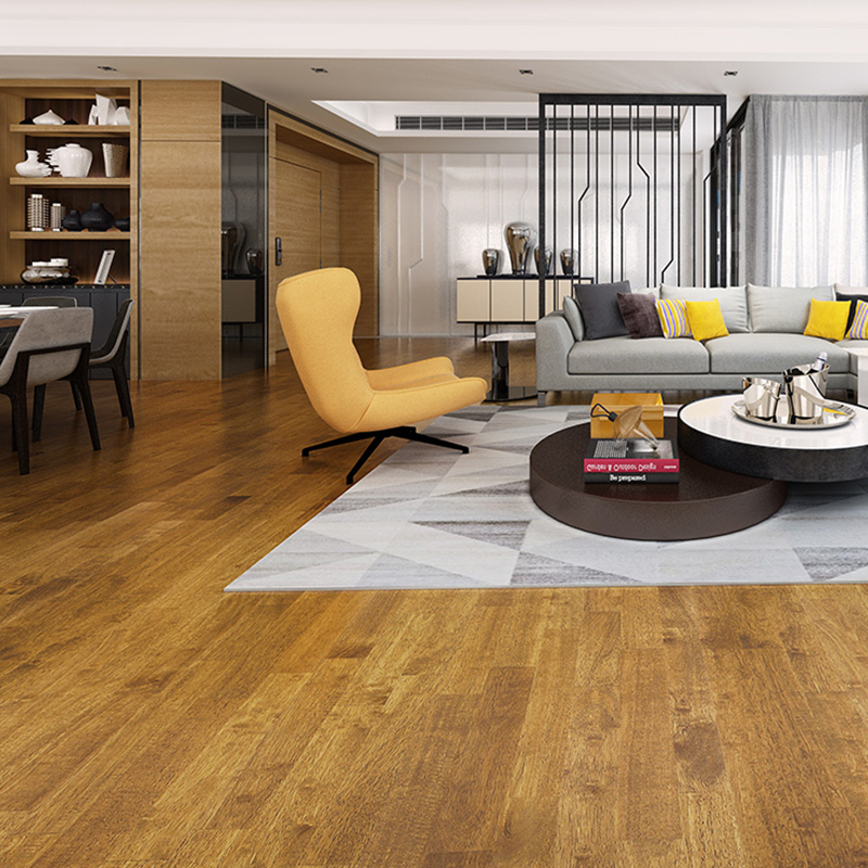 圣象地板 三层实木复合地板轻奢北欧风环保锁扣卧室客厅地暖木地板 nk