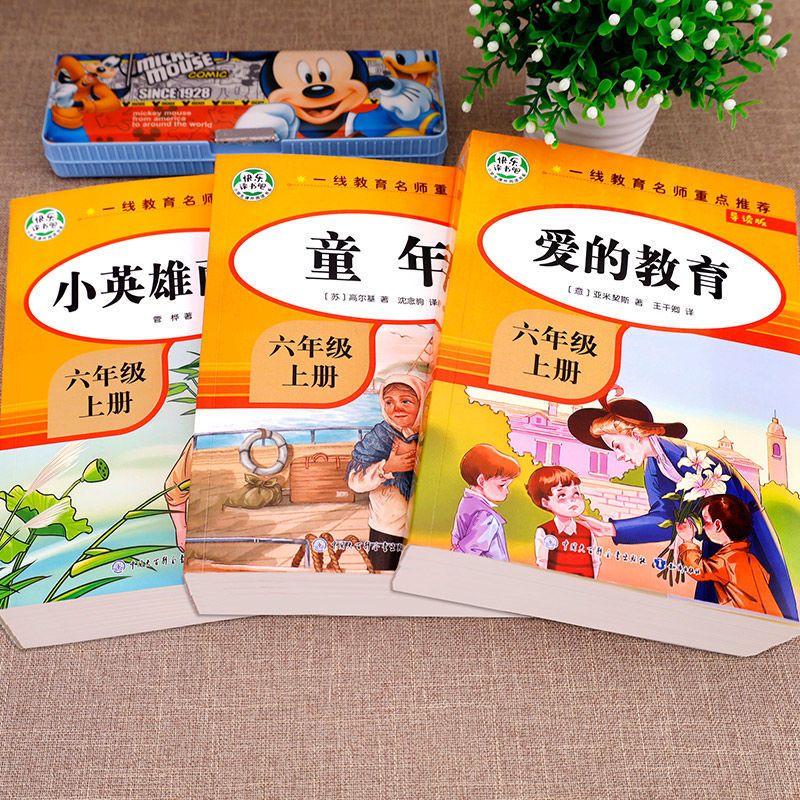 爱的教育正版完整版快乐读书吧六年级上册必读书目小英雄雨来童年 童年