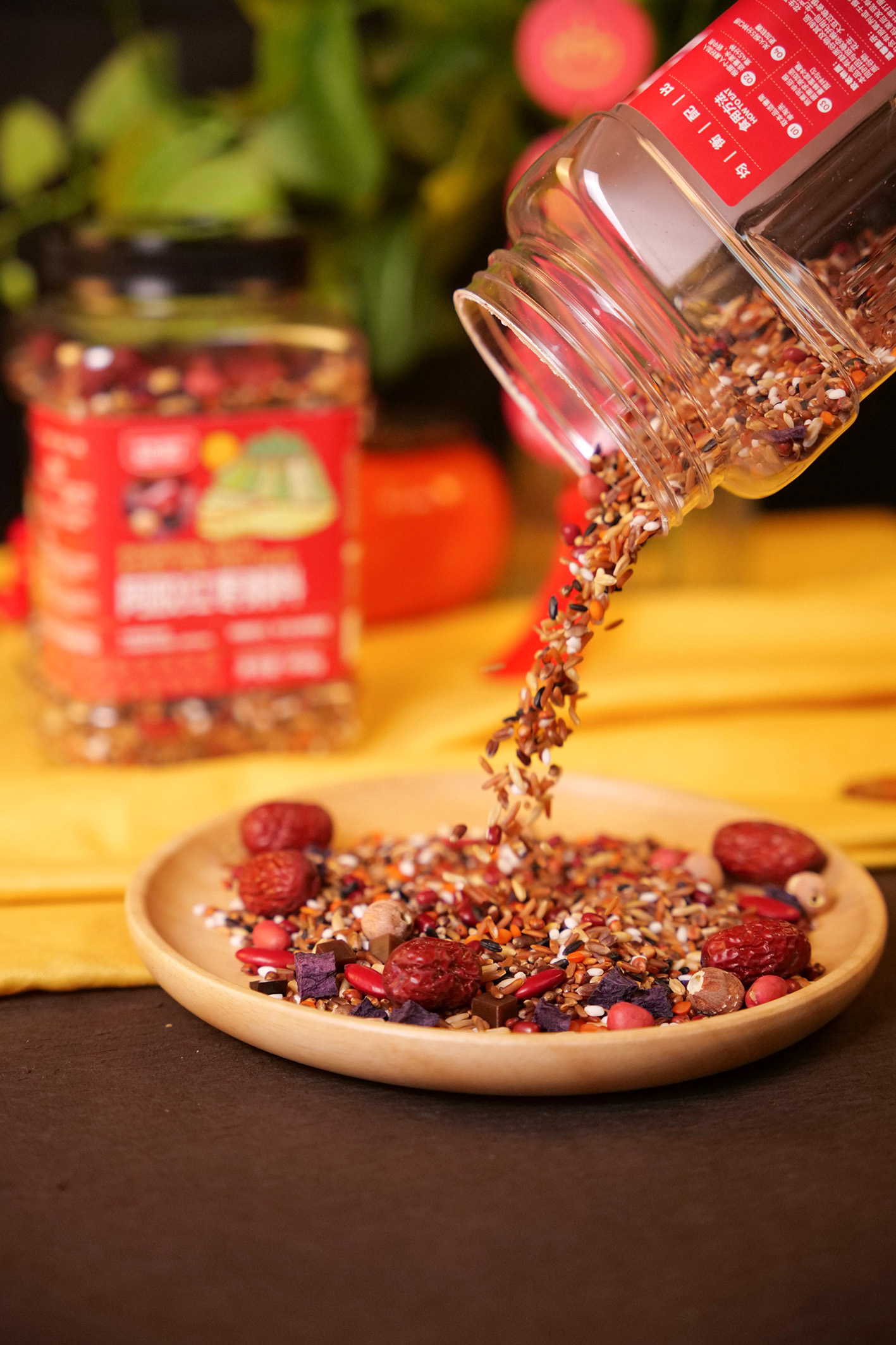 [胖东来同款同厂]阿胶红枣粥料950g*1罐五谷杂粮粥营养早餐粥高清大图