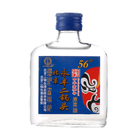 【官方授权】永丰二锅头 北京二锅头 56度清香型原浆白酒100ML*10瓶装