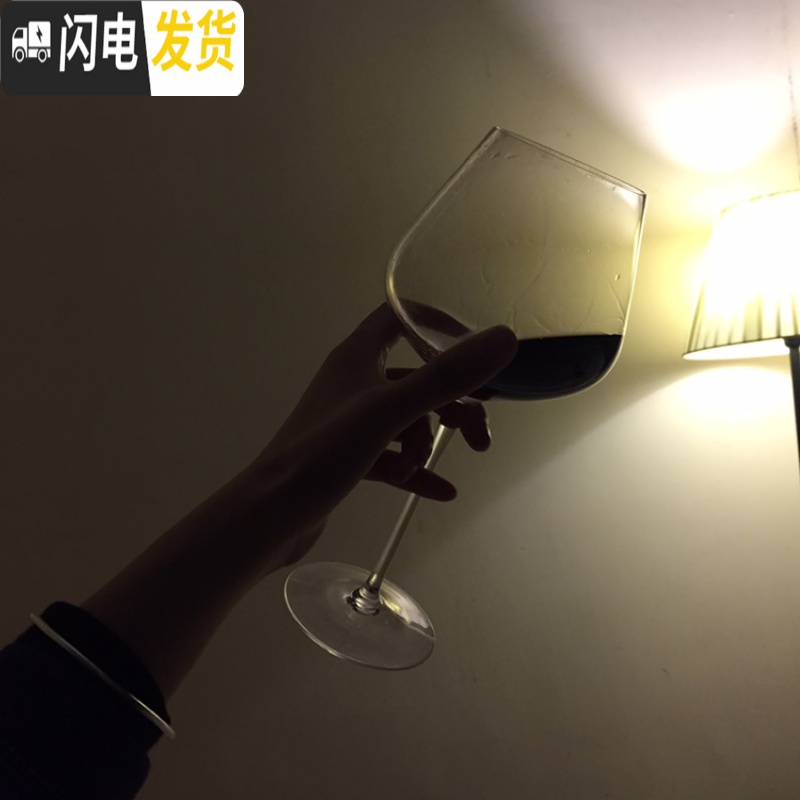 三维工匠勃艮第水晶红酒杯2个套装大号6只装高脚杯一对情侣欧式家用醒酒器 U型醒酒器加两支086高清大图