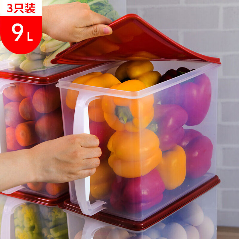 禧天龙(Citylong) 杂粮收纳箱 3个装 9L/H-4090*3