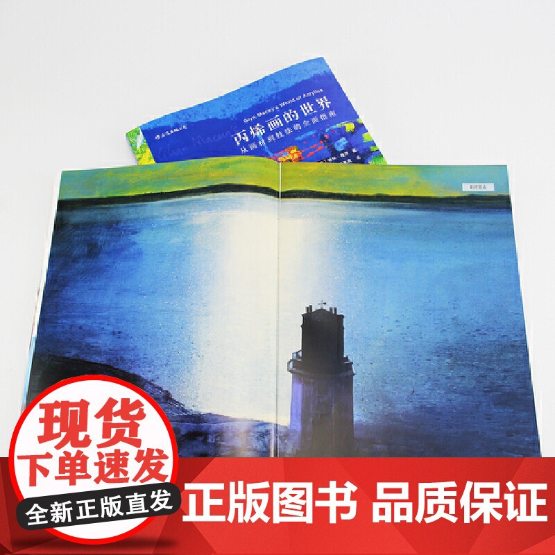 [央视网]丙烯画的世界从画材到技法的全面指南 使用丙烯颜料 画笔等多种常用画材作画的各种技法 HL高清大图