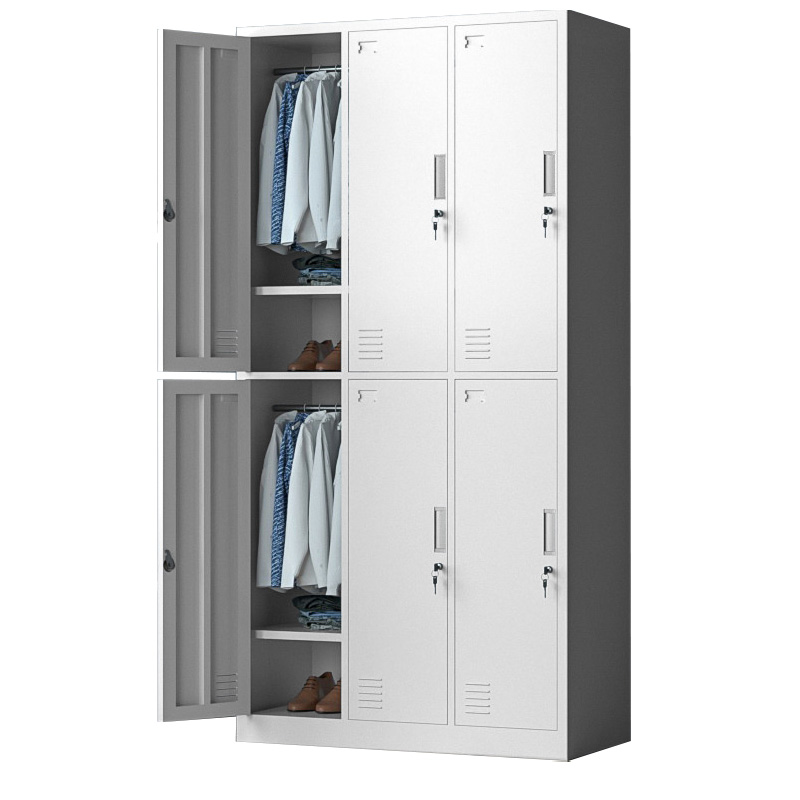 指臣职员柜6门个高清大图