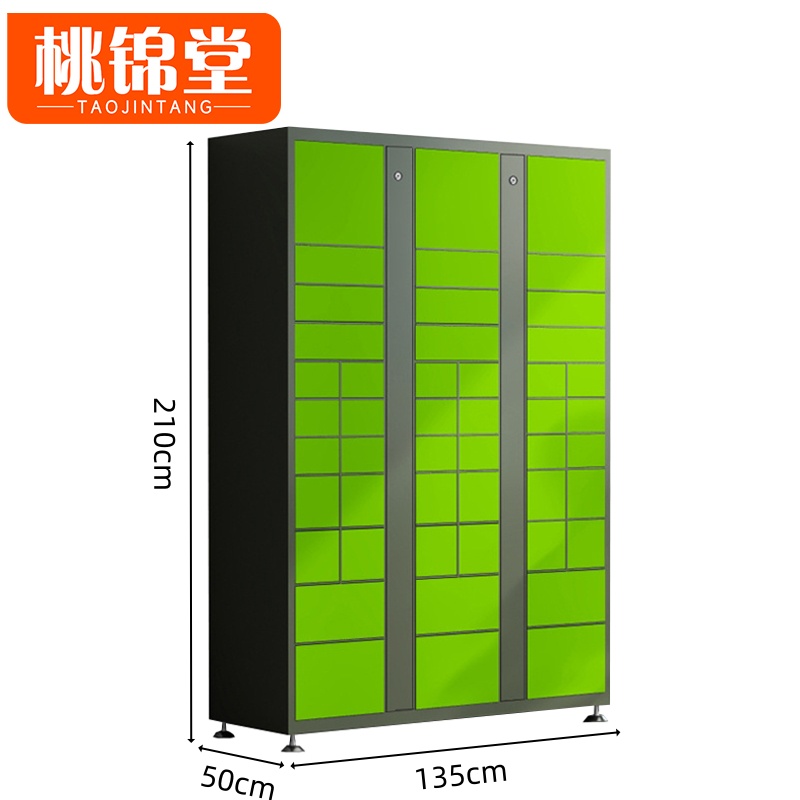 桃锦堂智能快递柜 寄存柜48门台