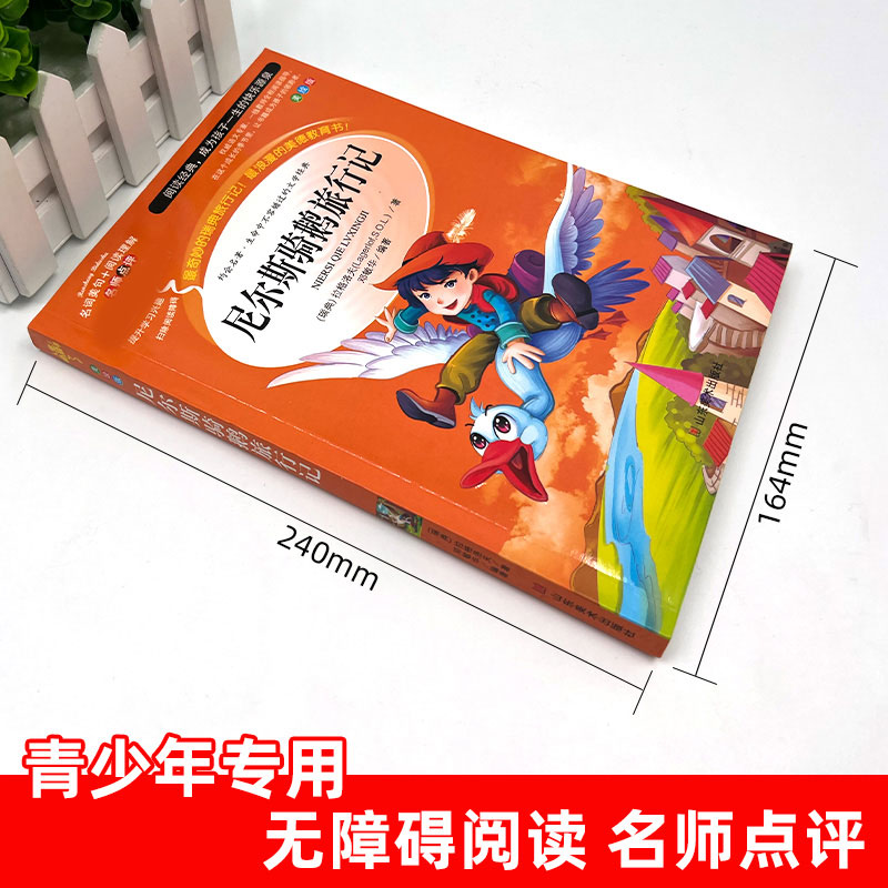 醉染图书尼尔斯骑鹅旅行记 美绘版9787533041540高清大图