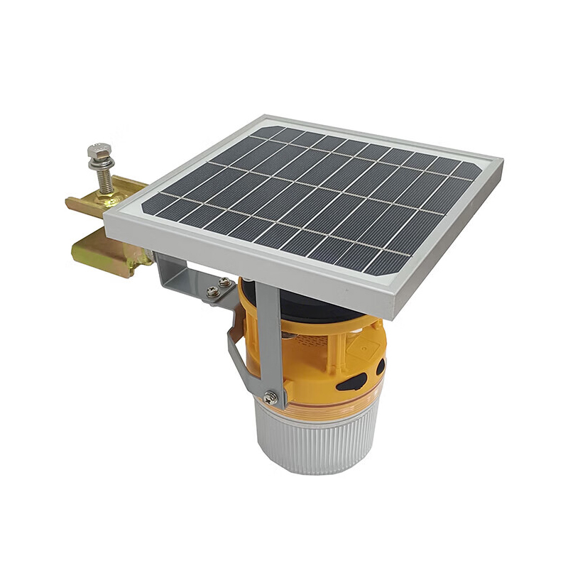 倬屹(ZHUOYI)ZWJ001 3W IP65 续航时间≥6天 3.7V 红蓝 LED 声光警示灯 黄色高清大图