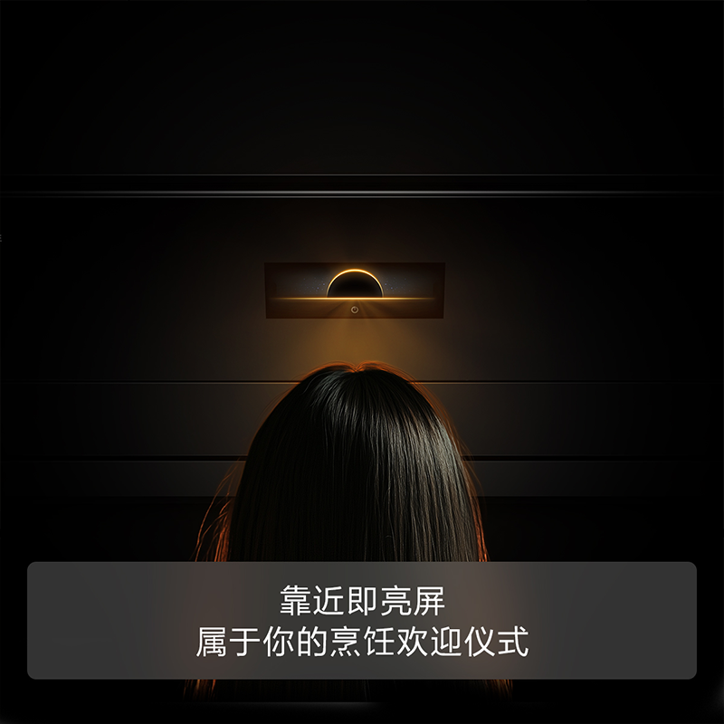 方太新月F系列抽吸油烟机灶具套装侧吸式变频26巡航风量5.0kW*换装联动灶02-F1S-B+THF1A