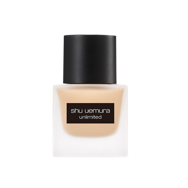 植村秀(SHUUEMURA)新品小方瓶羽纱持妆粉底液35ML