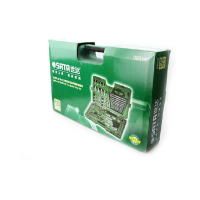 工具库 世达SATA 120件套6.3X10X 2.5MM系列公英制组套工具 09014