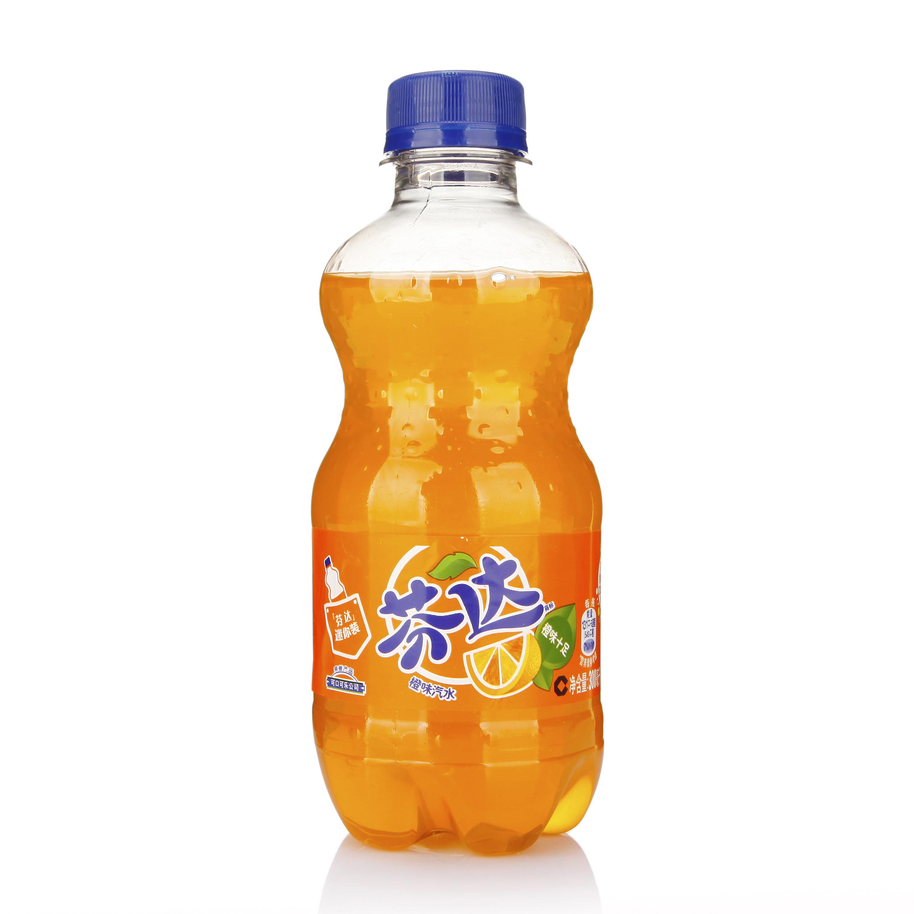 芬达橙味汽水300ml