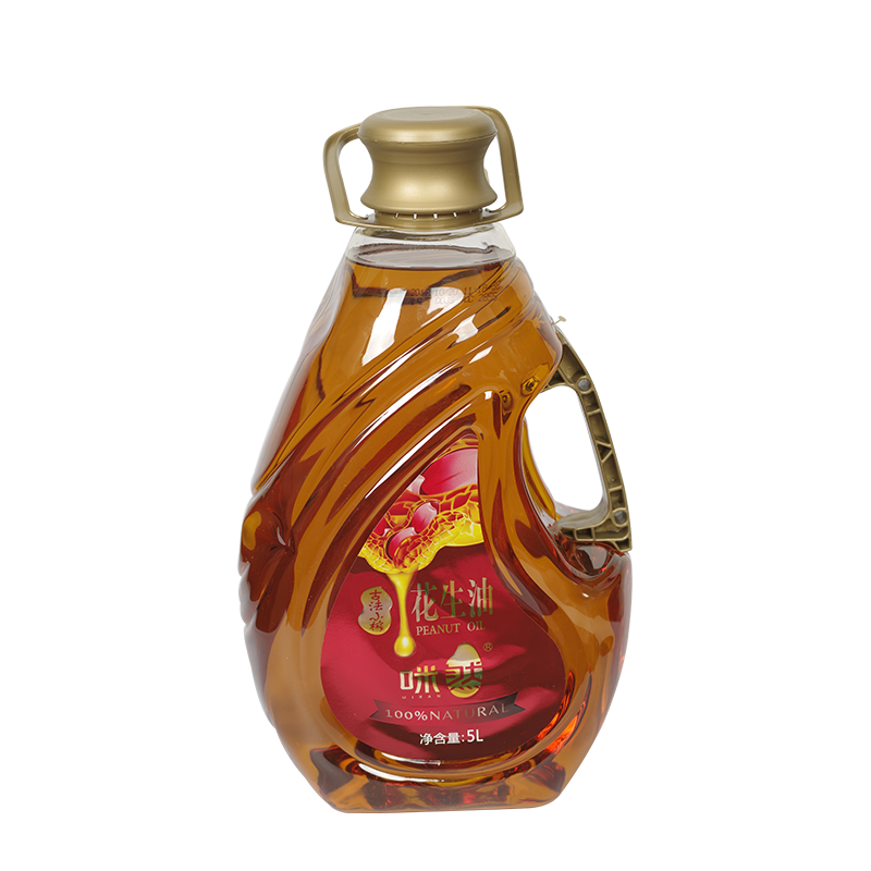 咪然 古法小榨花生油 5L