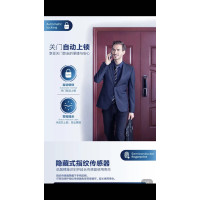 飞利浦Philips191指纹锁 密码锁 家用防盗推拉锁