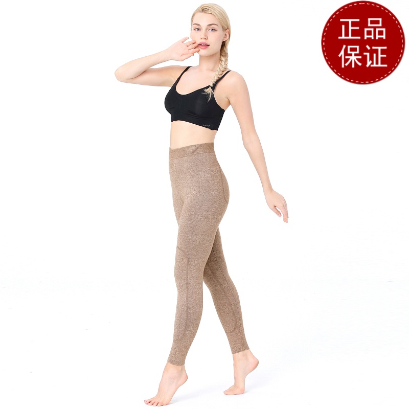 免费试穿 2024牧绒多斯羊绒裤女加厚加绒保暖裤男士品牌羊毛裤护膝毛裤春秋装护膝打底裤春秋绒裤毛裤羊绒裤中老年人春秋装秋 女士驼色 165(M)