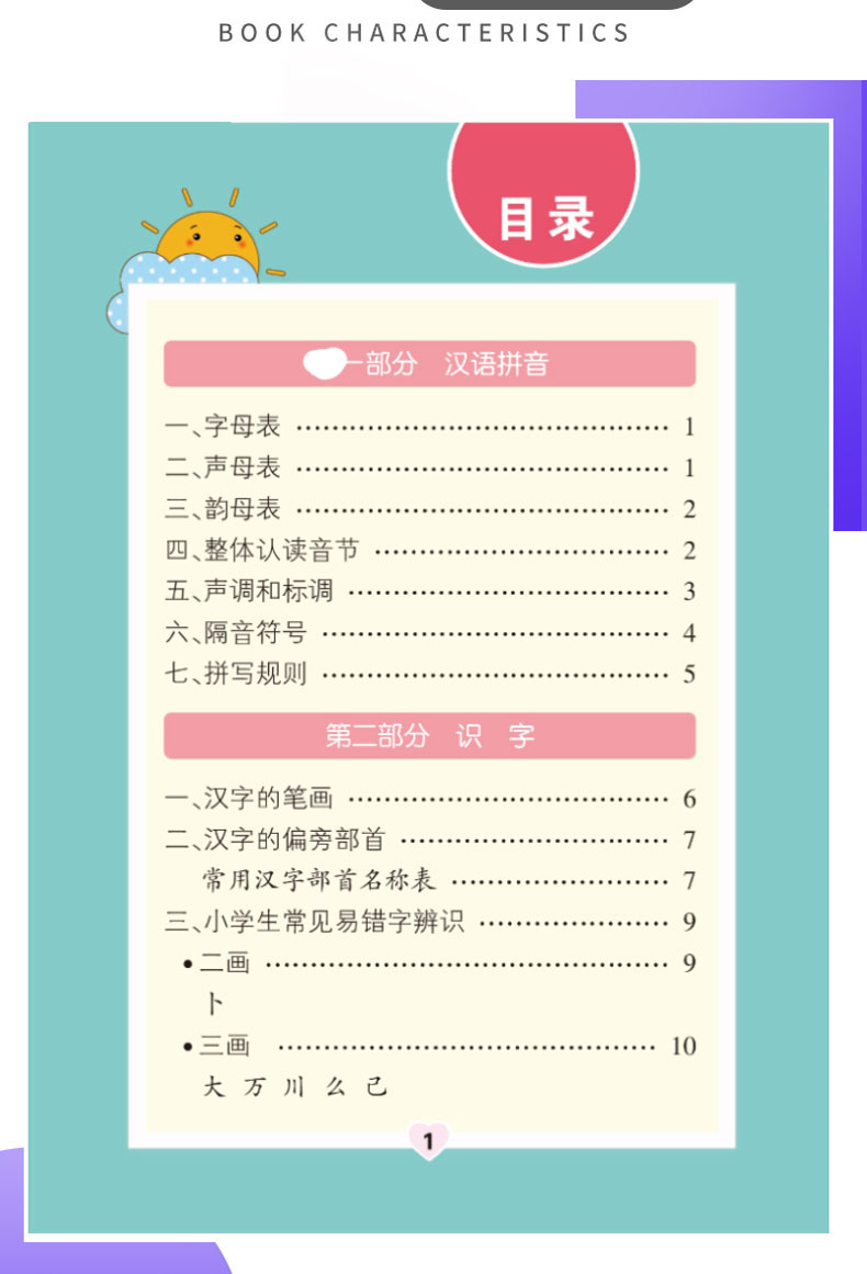 2021版pass绿卡图书 小学1-6年级掌中宝小学语文基础知识全彩手绘版小学生学习复习辅导工具书 便携口袋书全国通用版