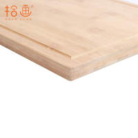 拾画 竹砧板 三角型提手 切菜板 宝宝辅食板两件套装 送砧板架(40*29*1.7cm+33*23*1.7cm)